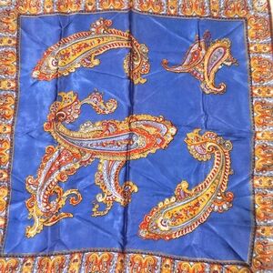 Paisley#8 classic design silky scarves